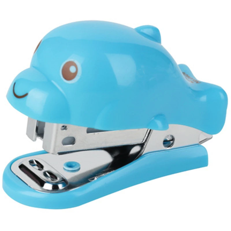 DL Good stapler 0454 Mini cartoon cute stapler small pocket creative