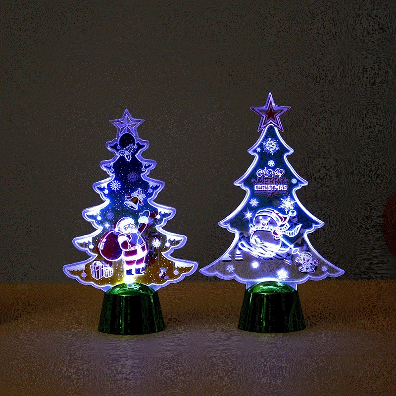 Christmas Xmas Tree Color Changing LED Light Lamp Home Christmas Xmas