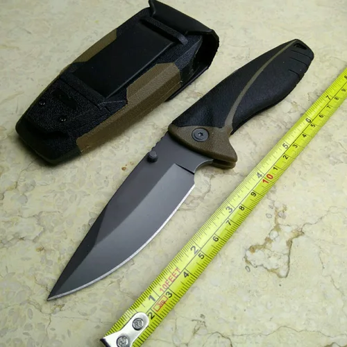 Hunting Knife camping knives Black Pro Folding Blade Super Survival Knife with Sheath Hunting Knife camping knives Black Pro Folding Blade Super Survival Knife with Sheath