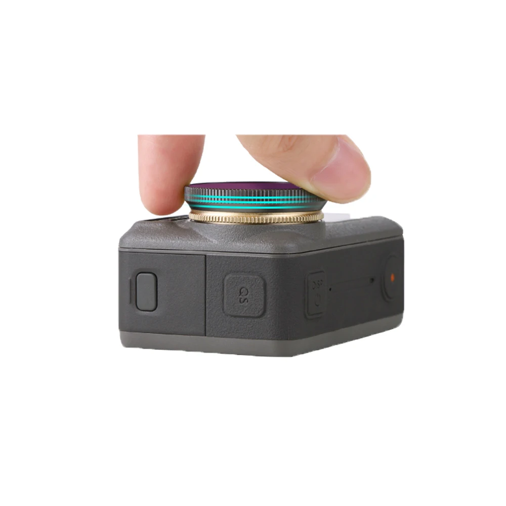 Osmo Action Filter ND 4 8 16 32CPLUVND-PL Optical Glass Lens Filters Set For DJI Osmo Action Sport Camera Lenses Accessories-4
