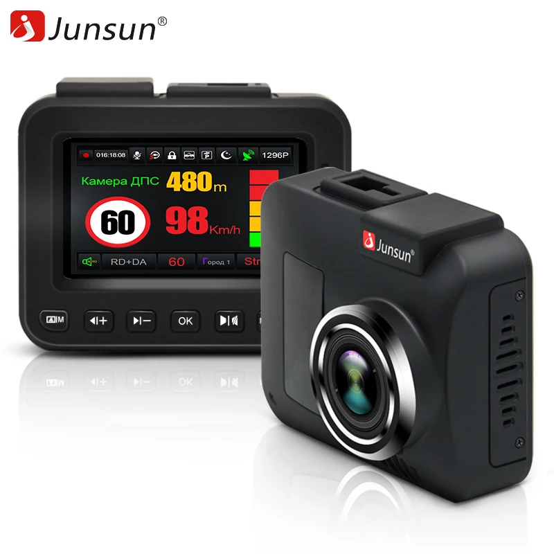 Buy Junsun L8 Car DVR dash cam Radar Detector GPS 3 in