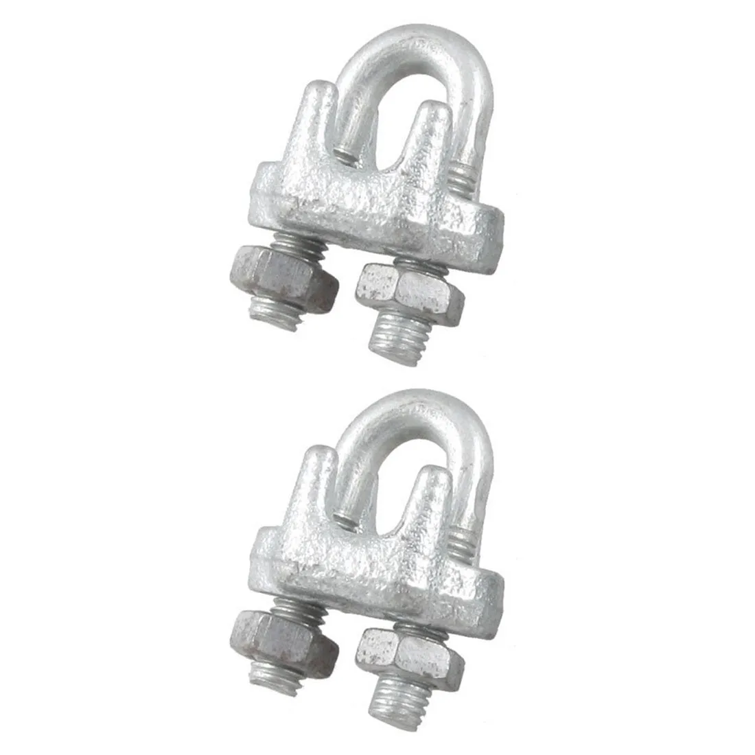 Зажим для крепления заземления на монтажных крюках эзк