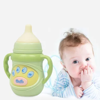 

Children Sound Music Simulation Milk Bottle Toy Infant Toddlers Early Learning Tool Instrumentos Musical Toys For Baby Kids Gift