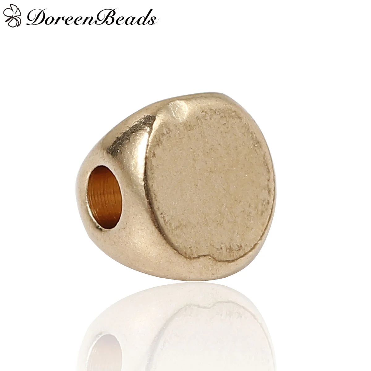 DoreenBeads Brass Spacer Beads Triangular Prism Color About 5mm( 2/8&quot) x Hole: Approx 1.7mm 100 PCs 2016 new | Украшения и