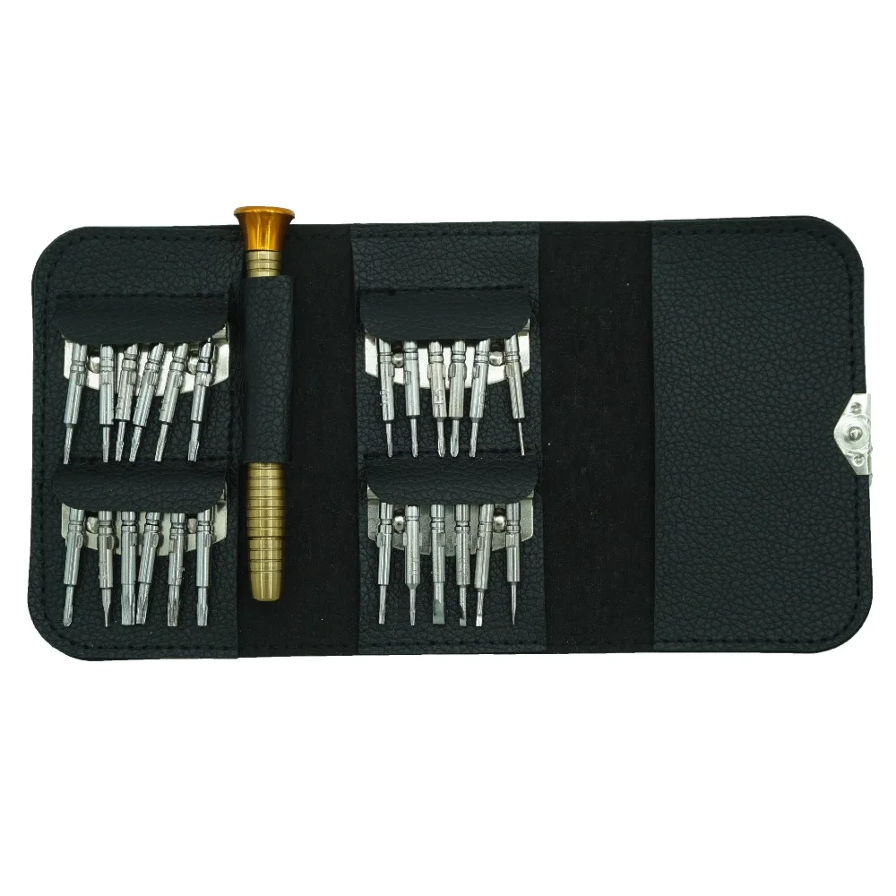 

1Set 25 in 1 Torx Screwdriver Repair Tool Set Multi Tool Herramientas For iPhone Cellphone Tablet PC Free Shipping
