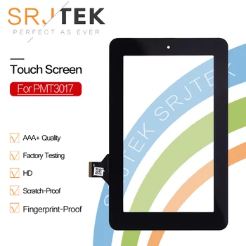 

Srjtek 7" for Prestigio MultiPad PMT3017 Touch Screen Digitizer Glass Sensor Panel PMT3017 Touchscreen Tablet Replacement Parts