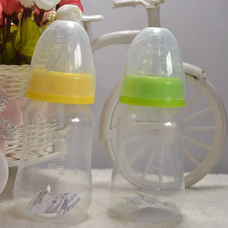 Newborn Baby Milk Bottle  Medicine  PP  120ml Automatic Anti Colic Air Vent Wide  for 0-24 months