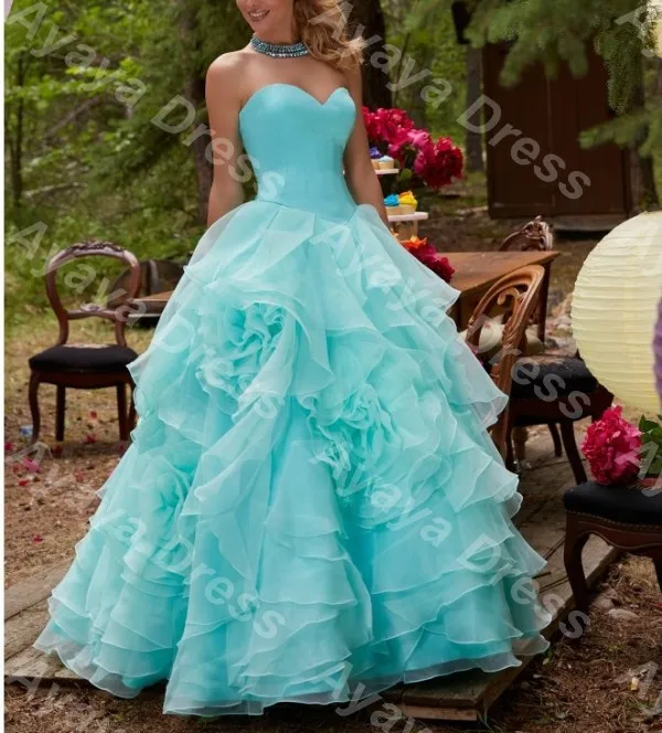 aquamarine evening gowns
