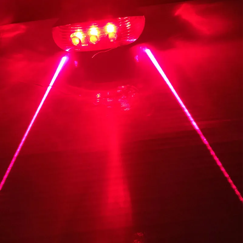 Top 5LED+2Laser Bicycle Lights Safety BikeTail Light MTB Bycicle Rear Light Lamp LED Bike Lights Flashlight For Cycling Accessories 11