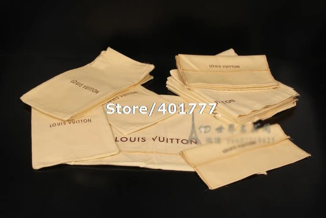 louis vuitton wallet dust bag