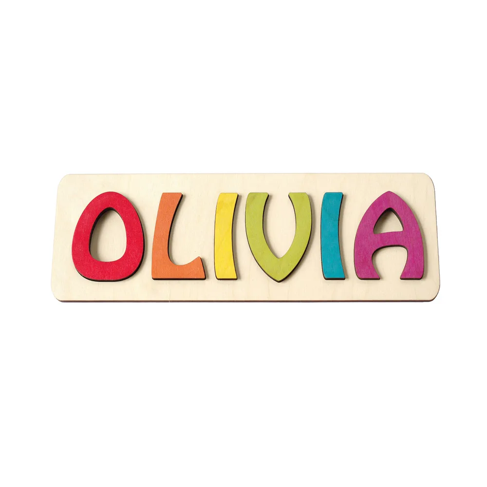 Personalized Custom Wood Wooden Name Sign Nursery Wall Art