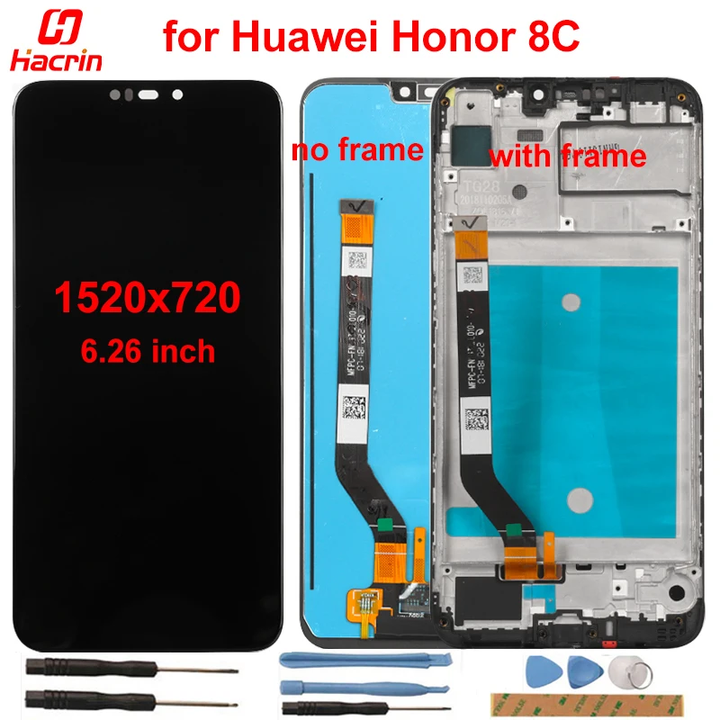 

LCD Screen for Huawei Honor 8C LCD Display+Touch Screen Quality 100% New Digitizer Tested Touch LCD Screen for Honor 8C 6.26