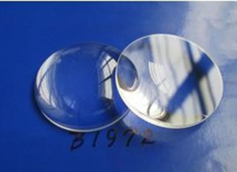 2PCS 32mm Dia HK9L Optical Focal Length 52.43mm Plano Convex Condensing