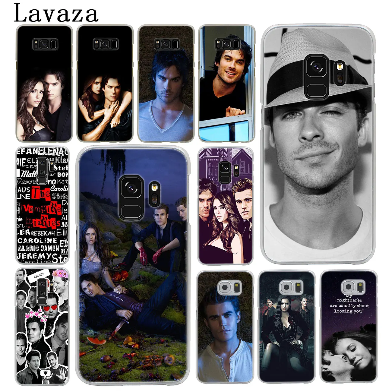 Твердый чехол для телефона Lavaza Ian Somerhalder the Vampire Diaries Samsung Galaxy S10 E S8 + S9 Plus S6 S7 Edge S10E |
