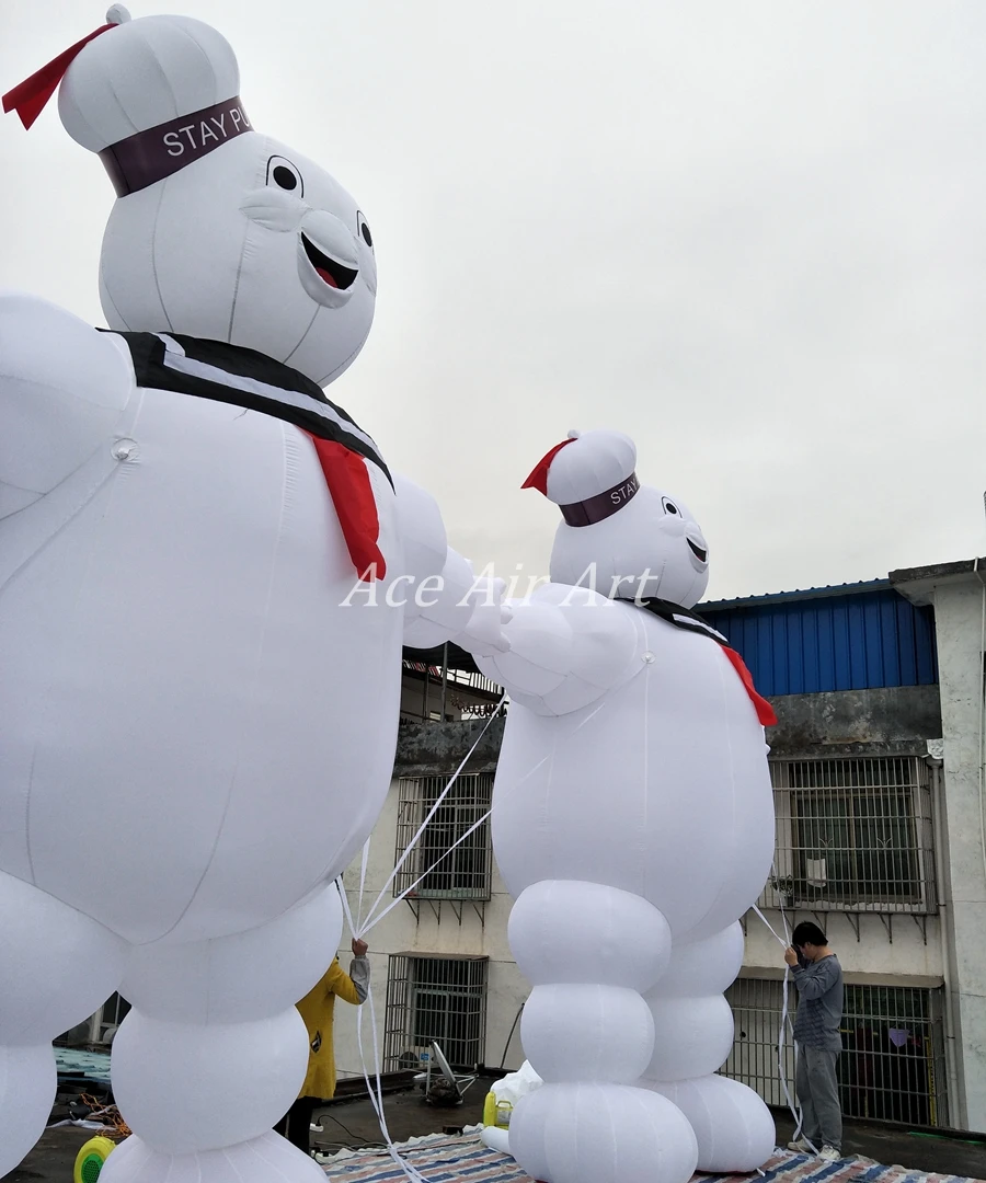 5 м высокий рекламный для продвижения надувной отдых puft надувной marshmallow man arch