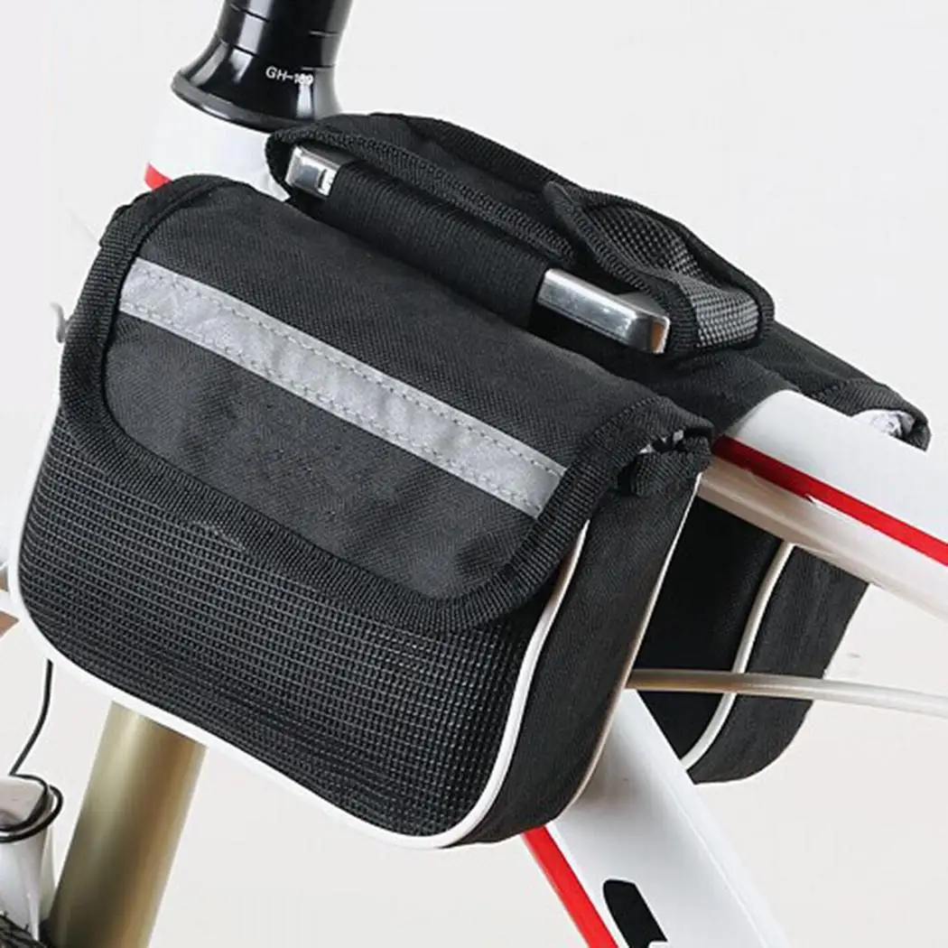 Clearance Bicycle Waterproof Tube Saddle Bag Frame Bag Pannier Cycling Bike Tube Pouch with Removable Touchscreen Phone Holder Case new 3 Clearance Bicycle Waterproof Tube Saddle Bag Frame Bag Pannier Cycling Bike Tube Pouch with Removable Touchscreen Phone Holder Case new 3