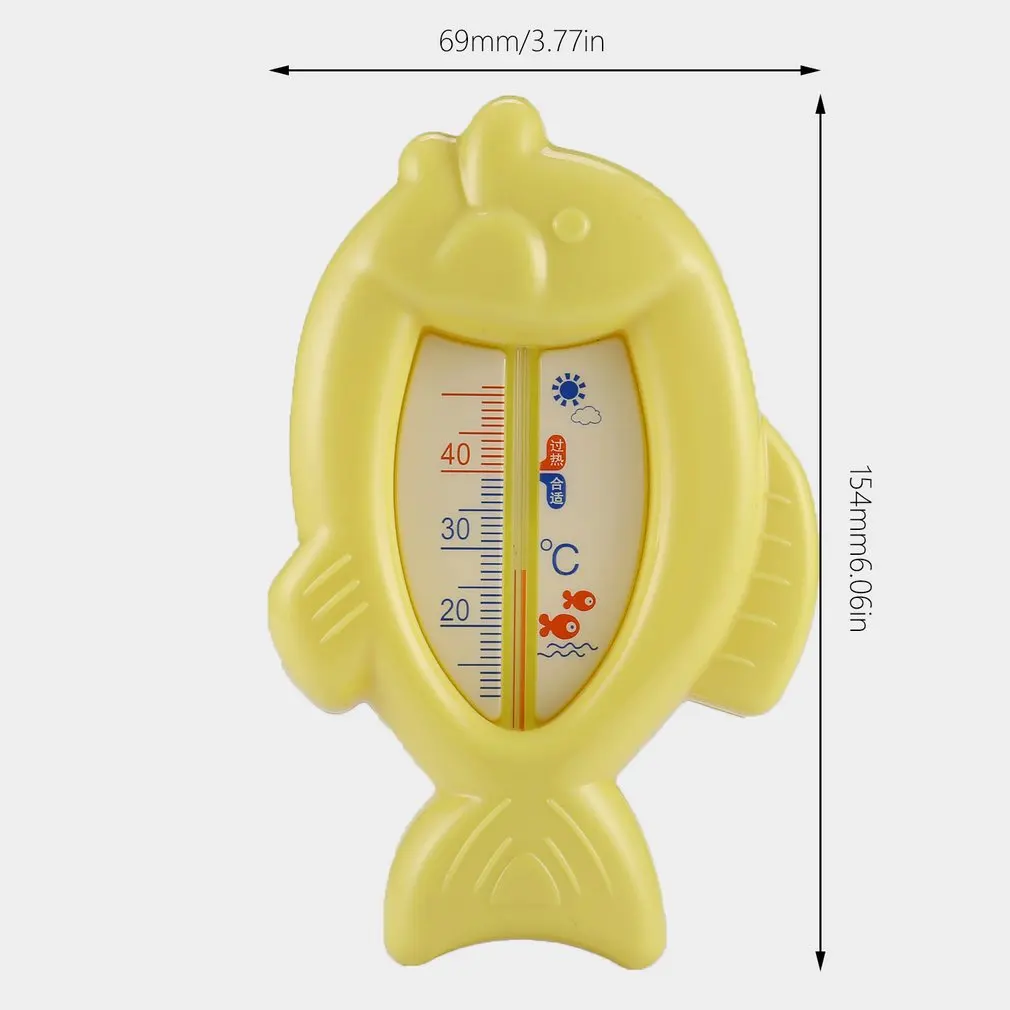 Термометр для горячей воды купания рыбы Форма Температура Младенческая малышей душ измерения Термометры Детская ванна обеспечение безопасности