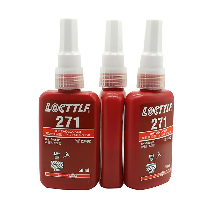 

1 Pcs 271 High Strength Threadlocker Anaerobic Adhesive Glue Thread Locker --M25