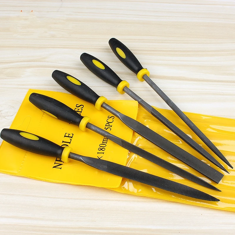 

5pcs Metal File Mini Assorted Rasp Diamond Needle File set Repair Tool Jewelry Wood Grinding Hand File Tools