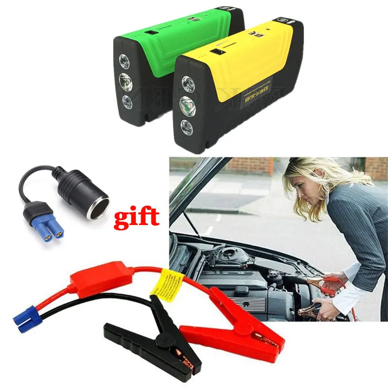 

Newest Mini High Capacity Portable Power Bank LED Lighter Emergency Starting Device For IPhone For Samsung etc.
