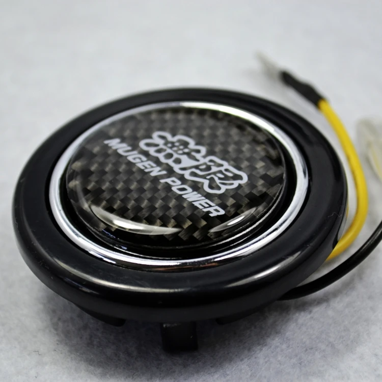 Carbon Fibre Steering Wheel Horns Button For Honda Accord CIVIC SI