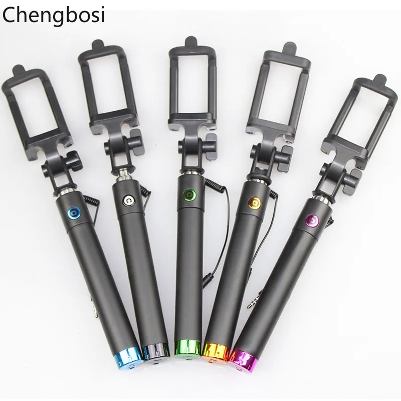Mini Foldable Self Stick Tripod Monopod Wired Selfie Stick Cable Extendable Built-in Shutter Stick For iPhone Samsung Smartphone Mini Foldable Self Stick Tripod Monopod Wired Selfie Stick Cable Extendable Built-in Shutter Stick For iPhone Samsung Smartphone