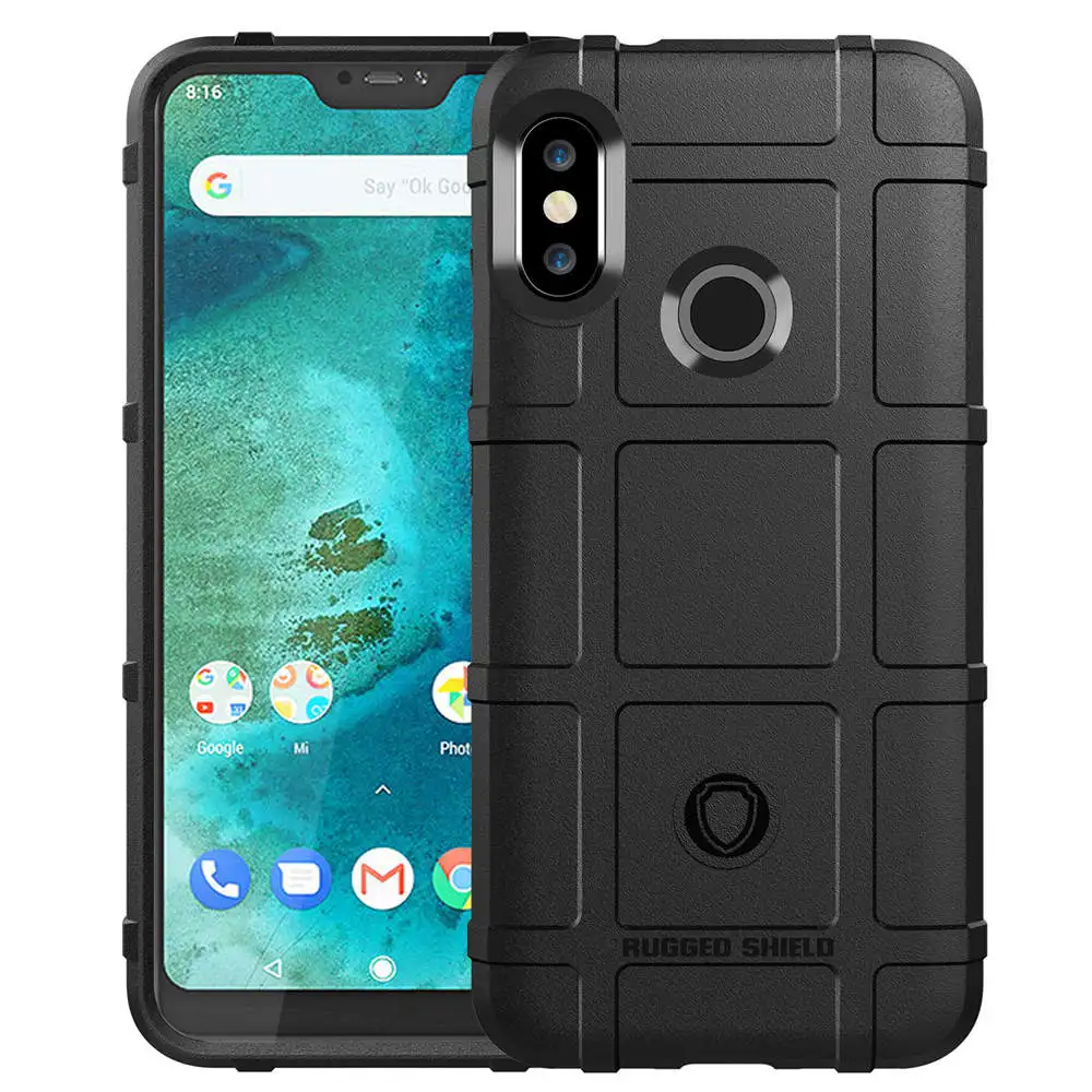 Для Xiaomi Redmi 6 Pro 6A прочный защитный противоударный мягкий ТПУ чехол для задней