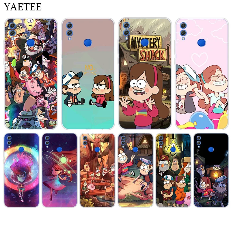 

Gravity Falls Family Case For Huawei Honor 8X 9 10 lite 8A 7S 7C 8C Y5 Y6 Y7 Prime 2018 Pro Y9 2019 Soft Rubber Protect Cover