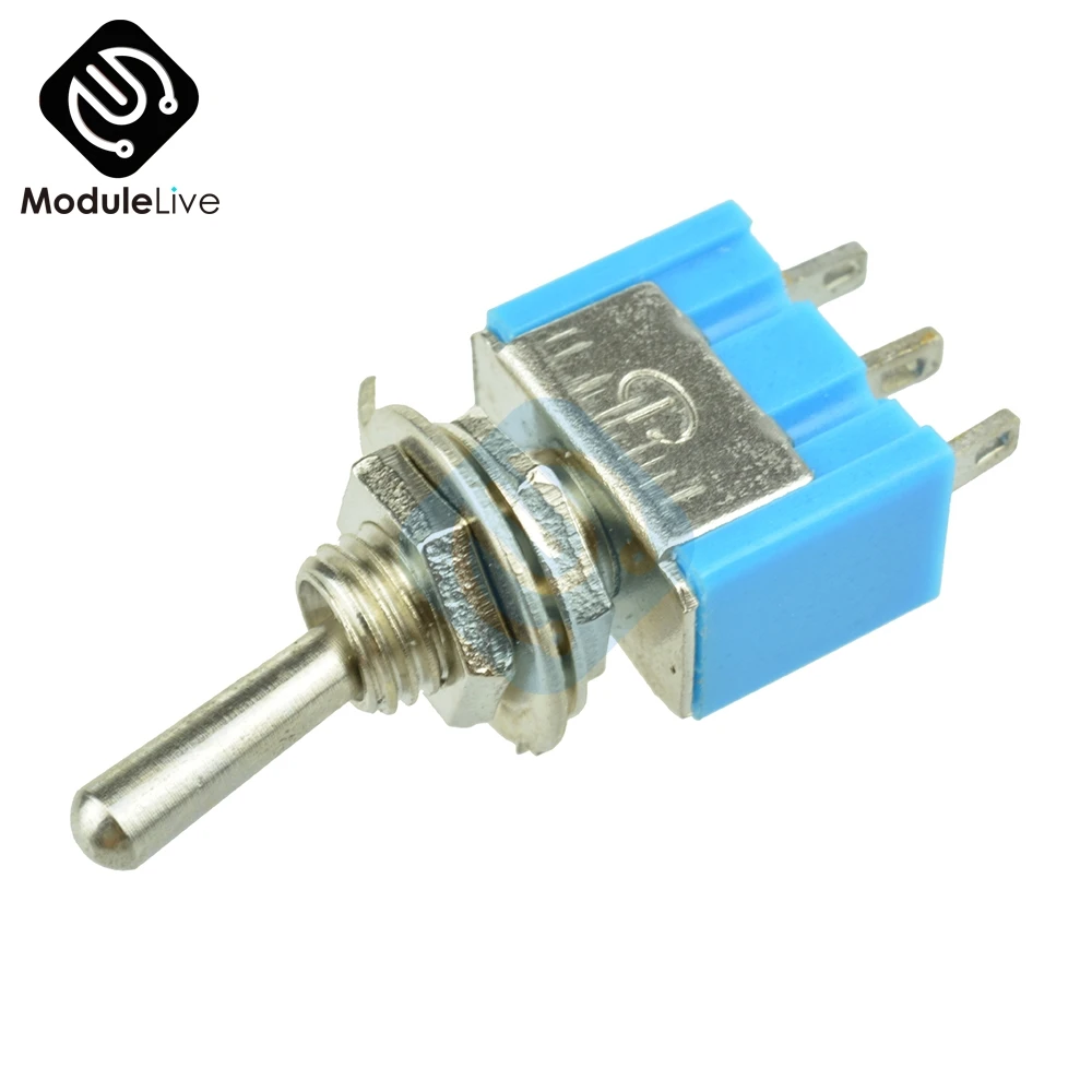 Mini 6A SPDT 3A 250V AC 125V MTS 102 3 контактный 2 позиционный вкл. ВКЛ. Модуль выключателя P DIP