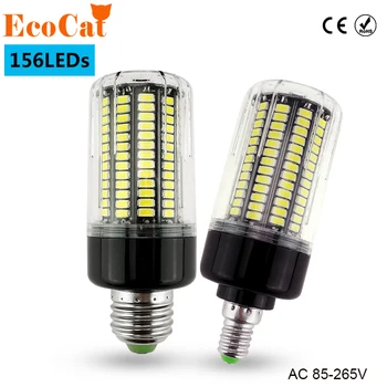 

LED Bulb E27 220V 110v led corn lamp 15W E14 156 LEDs 5736 SMD warm white cold white high power led spotlight