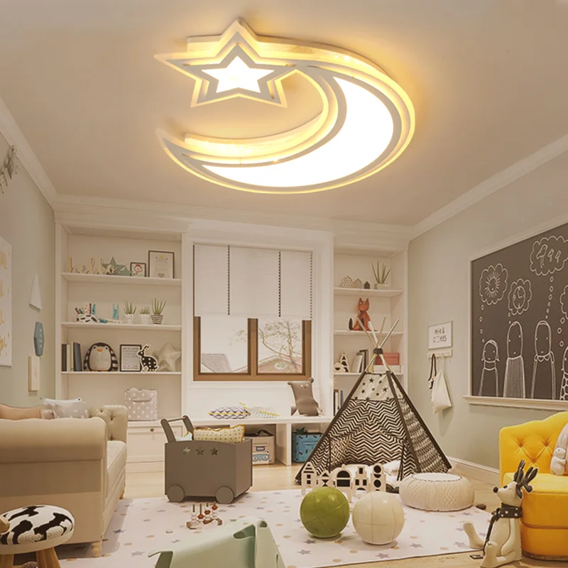 Us 100 7 48 Off Modern Ceiling Lamps White Blue Pink Color For Boys And Girls Bedroom Cabinet Lamp Luminaria Ceiling Lighting Fixtures In Ceiling
