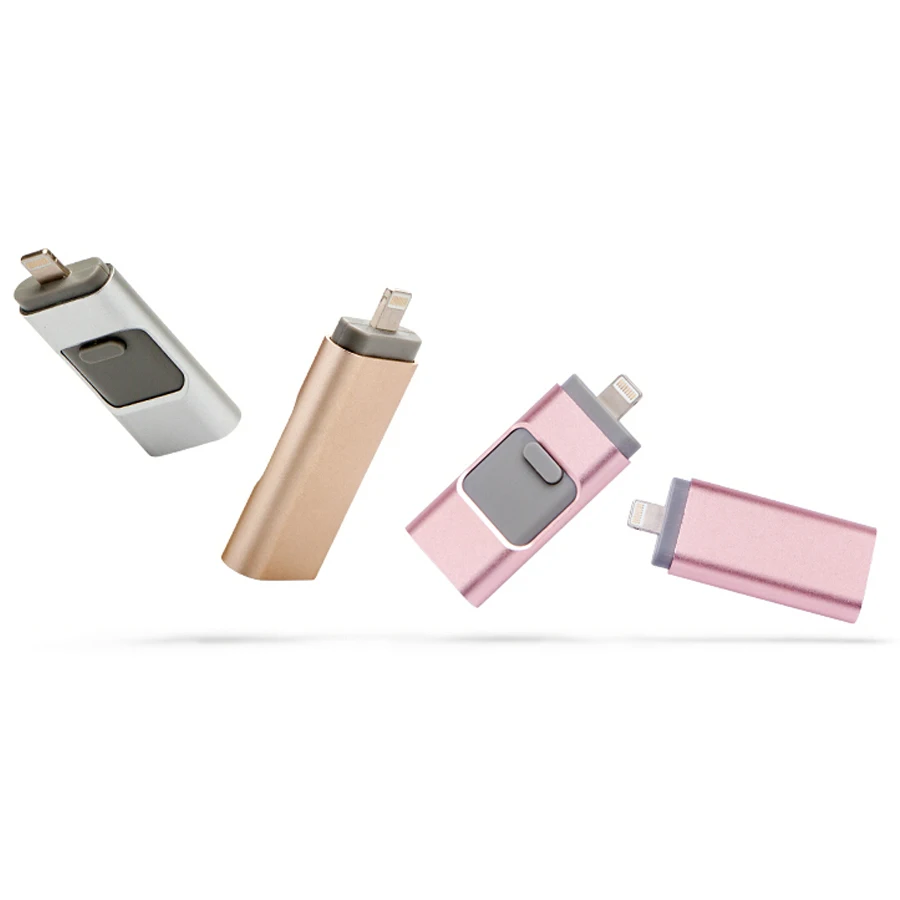 I Flash Drive 64 Гб микро USB флеш накопитель диск 2 0 OTG 3 в 1 для iPhone 5/5S/5c/6/6 Plus/ipad iflash Otg|otg