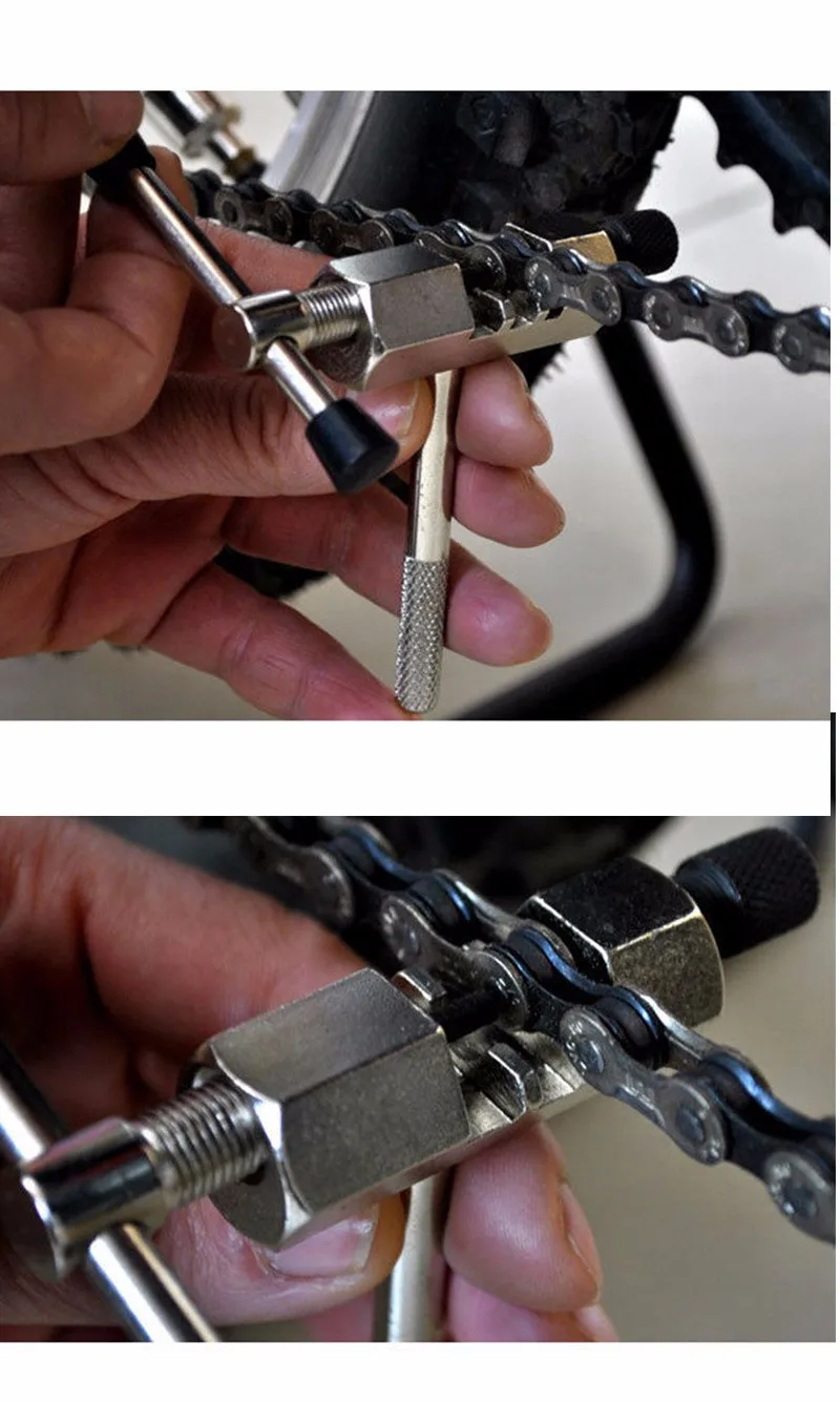 Нержавеющая сталь Велоспорт велосипед цепи выключатель для удаления Pin сплиттер устройство велосипед устройство для извлечения заклепок резак инструмент для ремонта