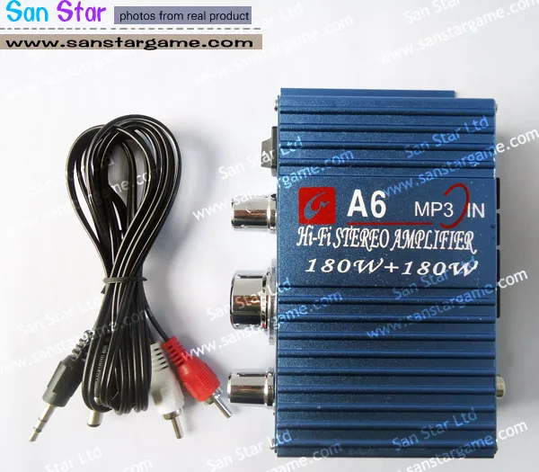 

Hi-Fi Audio Stereo Amplifier Arcade Game Machine