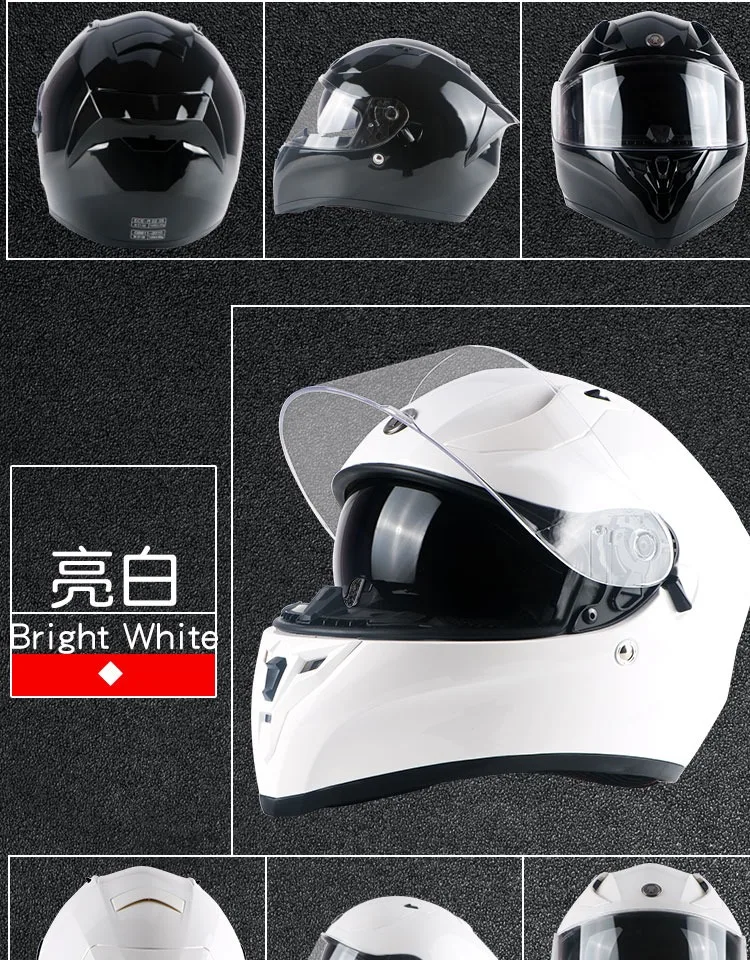 Moto rcycle шлем Полнолицевой шлем мото гоночный шлем moto casco moto ciclistas capacete DOT