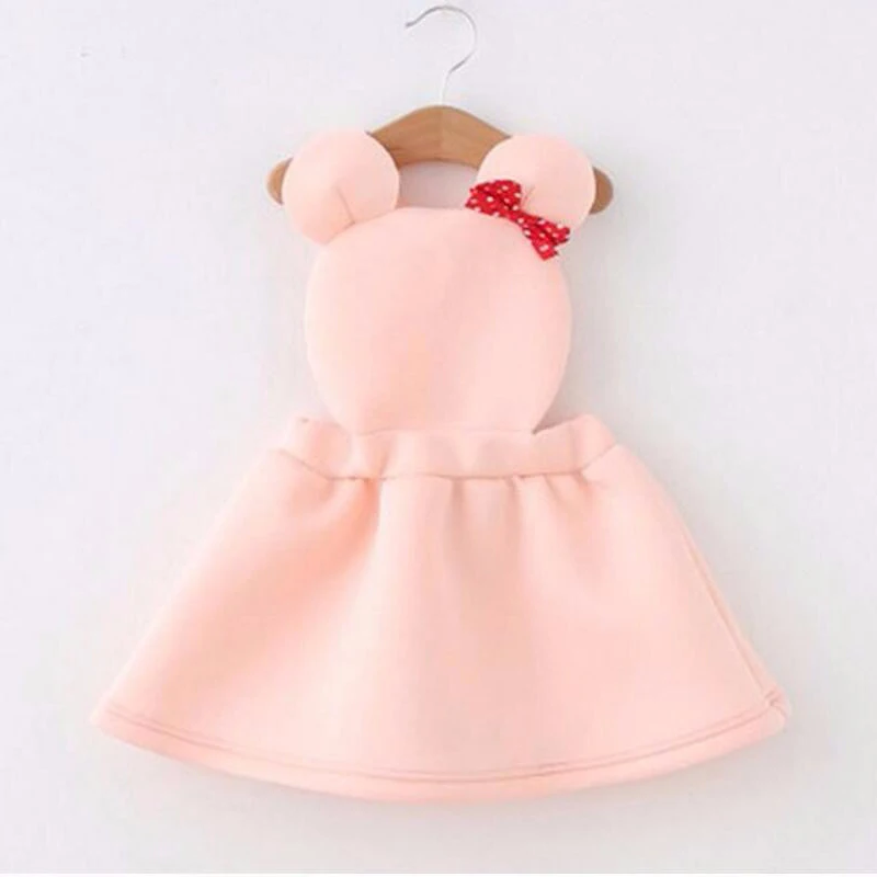 Платье с изображением мышки детская одежда для девочек Одежда для дня рождения для маленьких девочек, платья вечерние платья для девочек 1, 2, 3, 4, 5, 6 лет