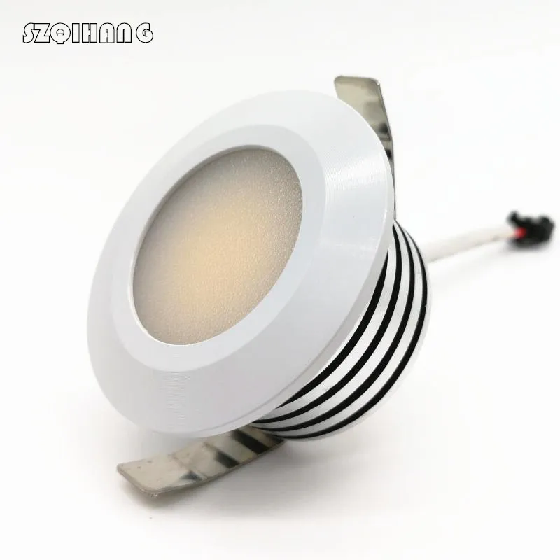 

1pcs LED Mini Spot light COB Recessed lamp Mini Dimmable Downlights 110V 220V LED Cabinet light Lights for showcase Display