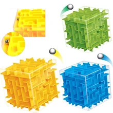 3D Maze Magic Cube Puzzle Speed Cube Labyrinth Rolling Ball Toys Puzzle Game Cubos Magicos Educational Intelligence Baby kid Toy