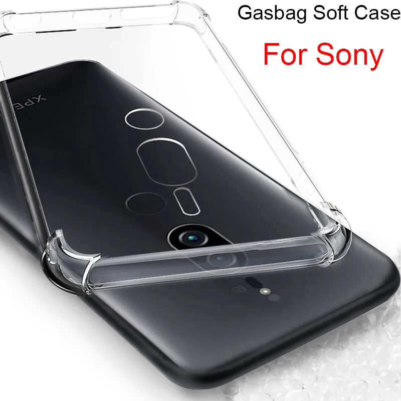 Чехол-подушка безопасности для Sony XA XA1 Ultra XA2 Plus Gasbag Case на Xperia L1 L2 X Performance XZ XZs XZ1 Compact