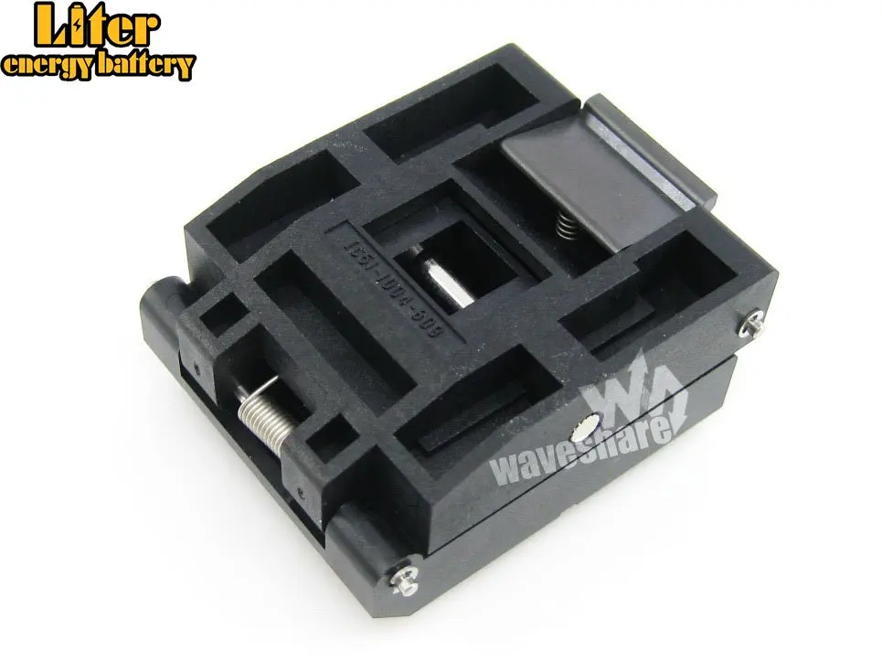 QFP100 TQFP100 IC51-1004-809 Yamaichi IC тестирование сгорания розетки адаптер 0 5 мм шаг |