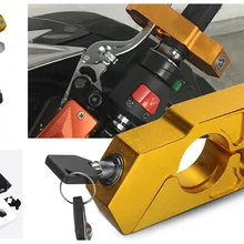 Мотоцикл модифицированный тормозной клаксон фиксированный замок ручка защита от взлома для califoria Custom TouRing Classic ELDORADO GRISO MGX21