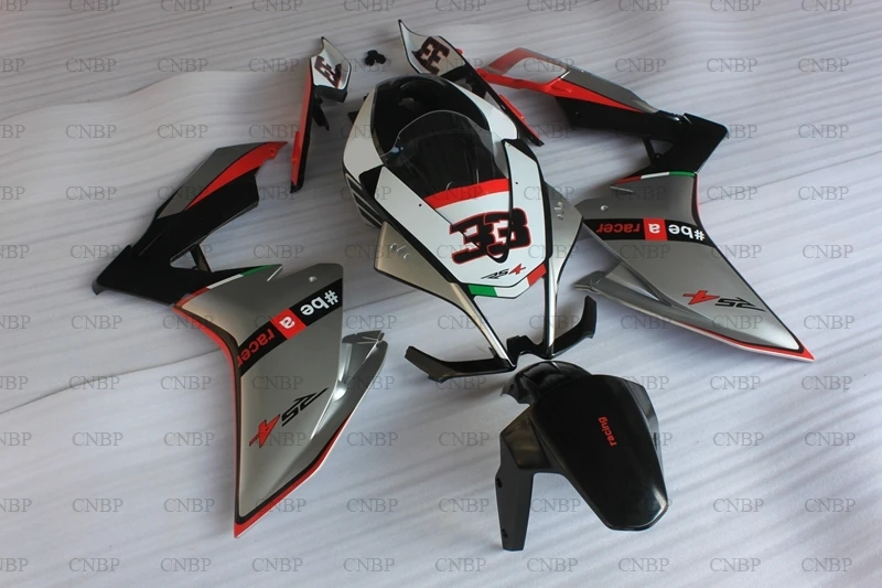 Обтекатели для Aprilia RS4 125 13 12 Body RS 4 2012 2015 серебристые черные белые бледные детали