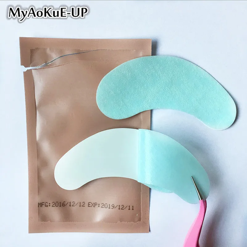 50 пар патчи для наращивания ресниц без ворса|eyelash pads|color eyelasheseyelashes under |