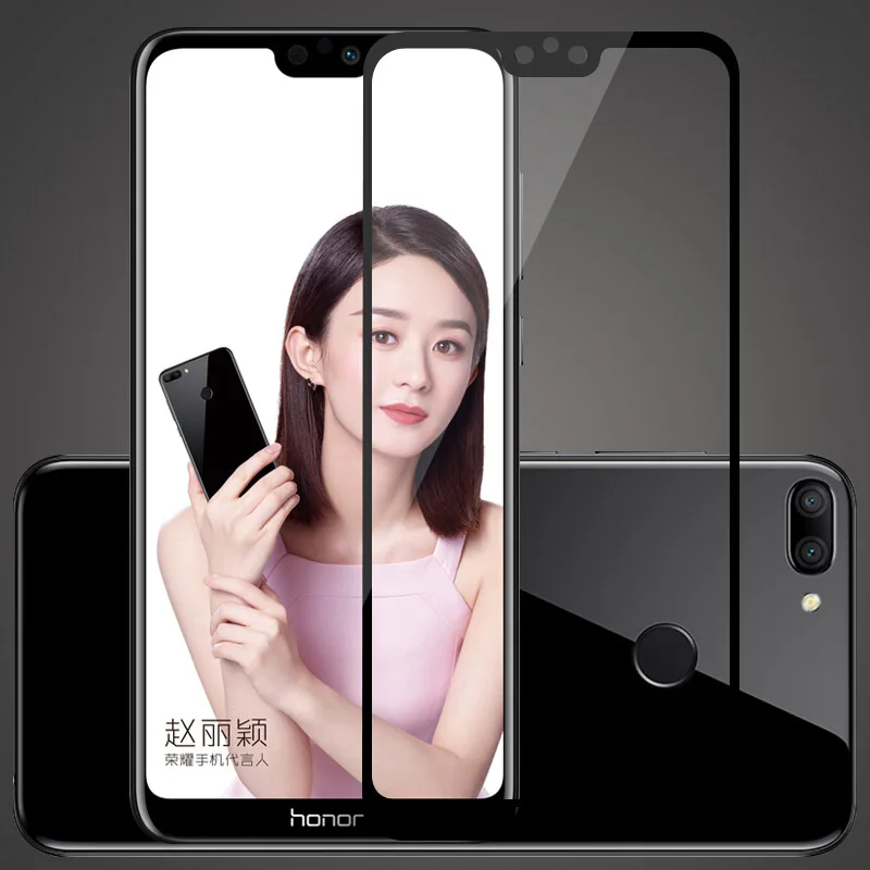 Защитное стекло закаленное для Huawei Honor 9i 2018 | Мобильные телефоны и аксессуары