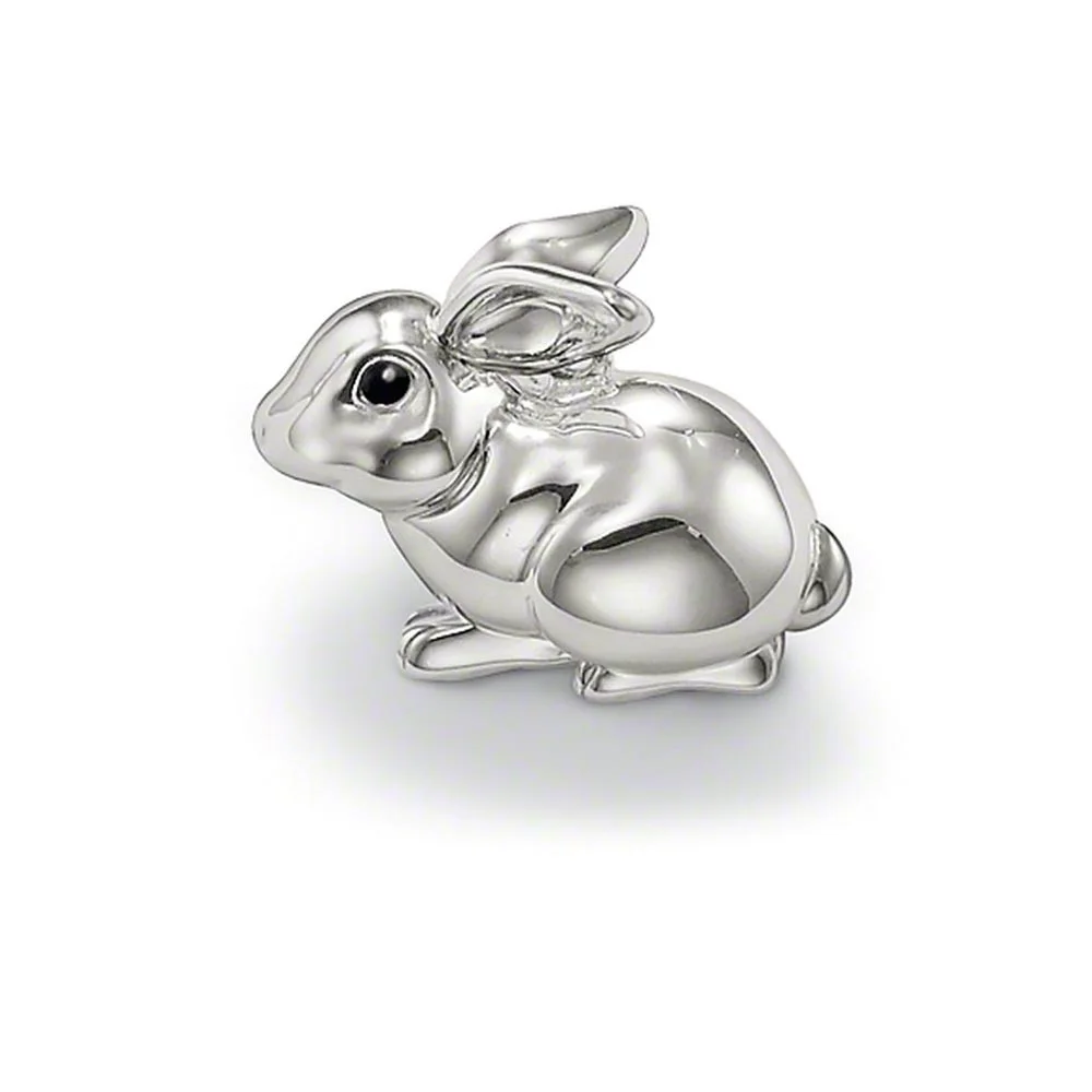Silver Bunny Rabbit Pendants 2018 Fashion Eternity Love Chain Necklace Accessories Pendant Jewelry Bijoux Cute Gift for Women | Украшения и