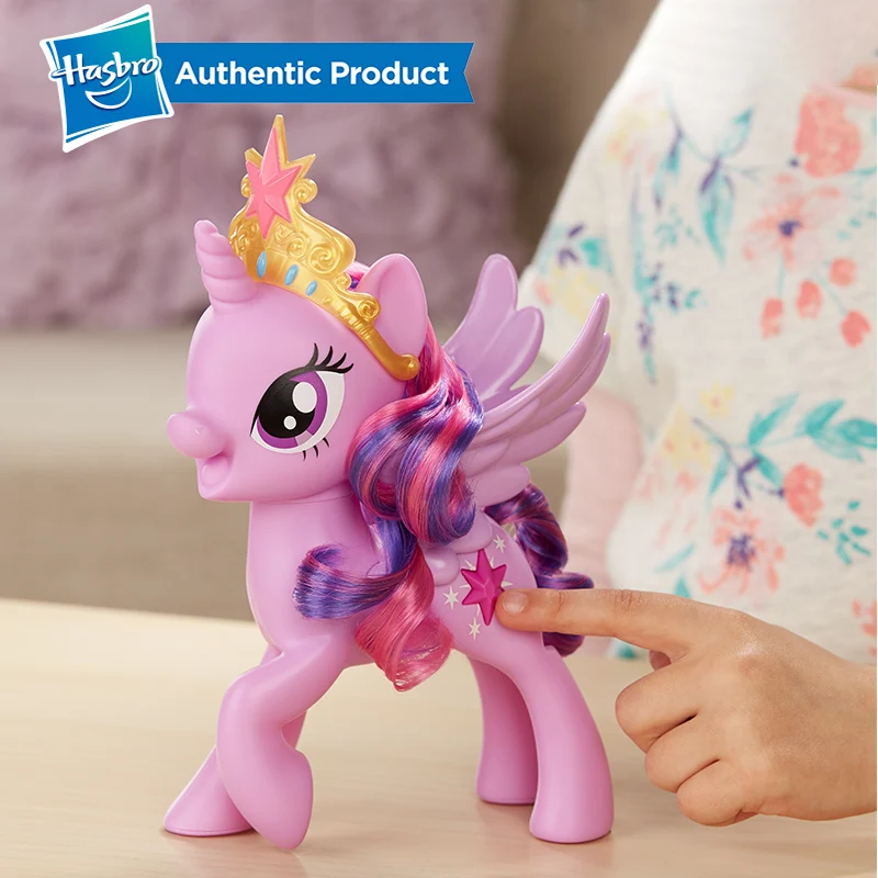 Hasbro My Little Pony Meet Rarity Pony Meet Twilight фигурка с аксессуарами ожерелье игрушка для друзей девочек куклы Подарки