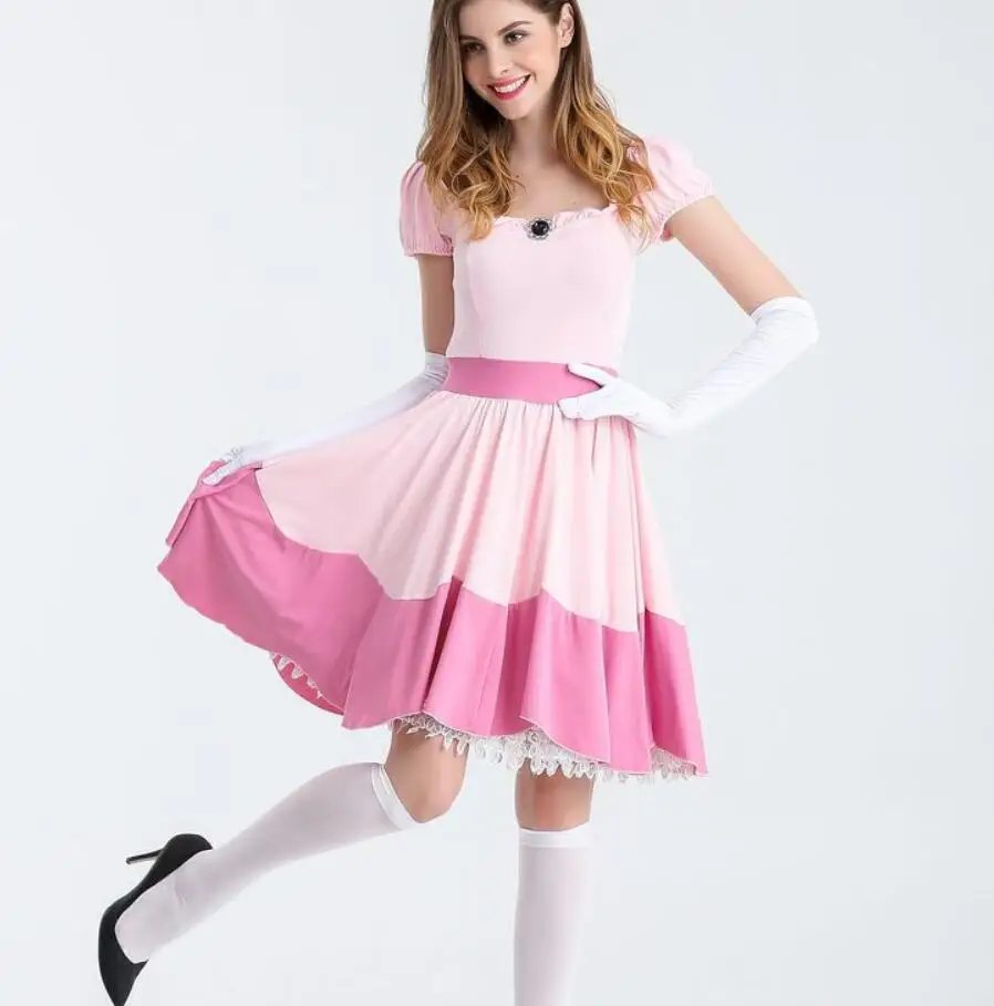 

Snow White Halloween Princess Cosplay Costume Dress