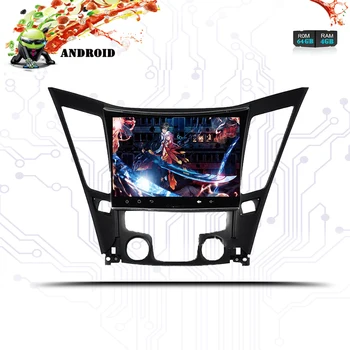 

HD 9" Android 9.0 Octa Core 4G RAM Car DVD Player GPS Radio wifi Bluetooth For Hyundai SONATA I40 I45 I50 YF 2011-2014 Head Unit