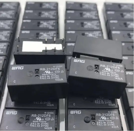 HOT NEW 12V relay RB-212DF6 JQX-115F-012-2ZS4 HF115F 012-2ZS4 DC12V 12VDC 8A 277VAC 8PIN | Обустройство дома