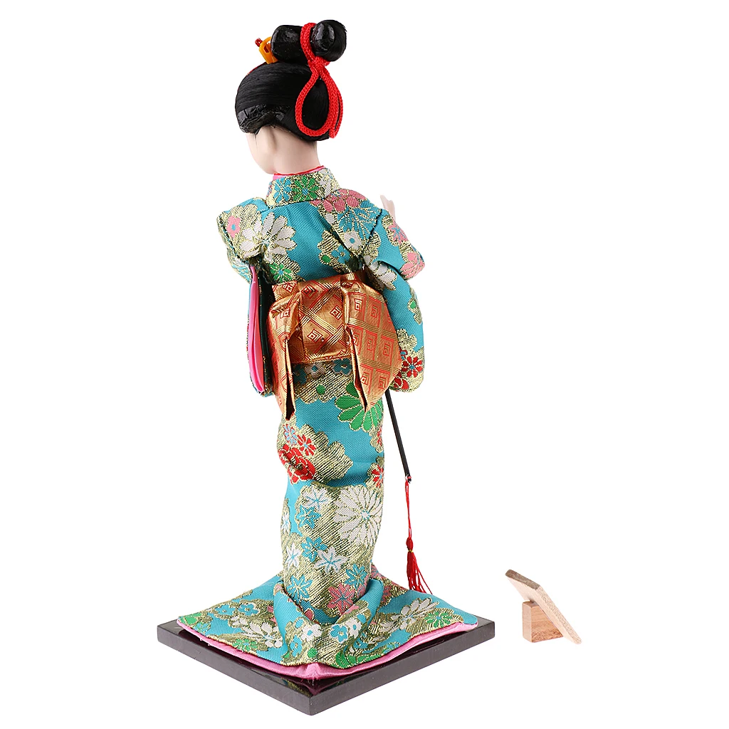 New Arrivals Japanese Geisha Kimono Doll Ornaments Crafts Home Decoration Collectibles Birthday Xmas Gift for Kids Children